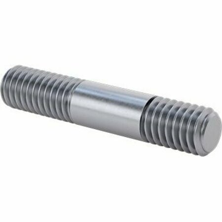 BSC PREFERRED Vibration-Resistant Threaded on Both Ends Steel Stud 3/8-16 Thread 2 Long 91563A132